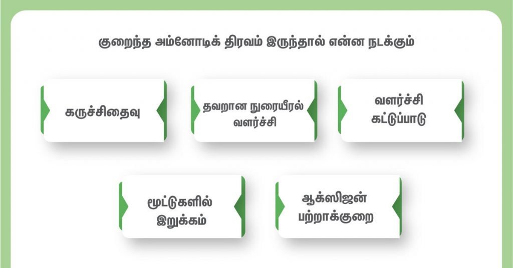 கர்ப்ப காலத்தில் என்.டி ஸ்கேன் (NT scan during pregnancy in Tamil) மூலம் நீங்கள் என்ன கண்டுபிடிப்பீர்கள்? 4 Low amniotic fluid