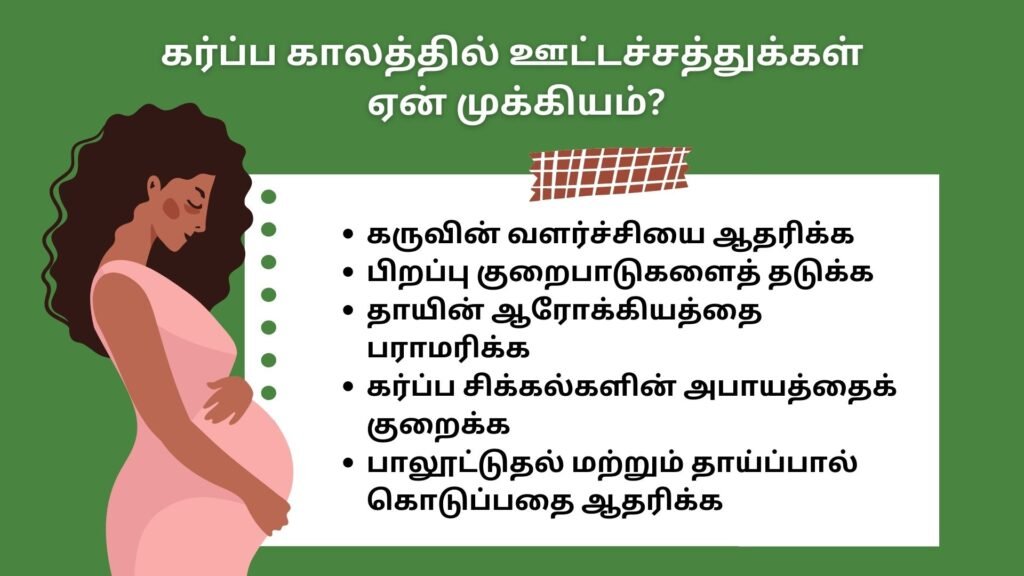 nutrients during pregnancy
