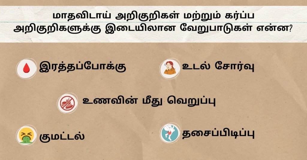 மாதவிடாய் அறிகுறிகள் மற்றும் கர்ப்ப அறிகுறிகள் இடையே உள்ள வேறுபாடுகள் என்ன? 3 Difference Between PMS and Early Pregnancy in Tamil